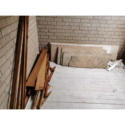 Diverse maten houtwolcementplaten