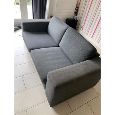 Zwart/Antraciet bank