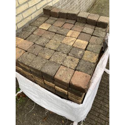 Trommelsteenjes voor terras