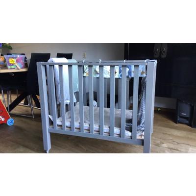 Box, grijs, verrolbaar, in hoogte verstelbaar 