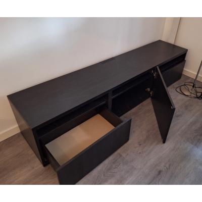 Zwart tv meubel ikea BESTÅ
