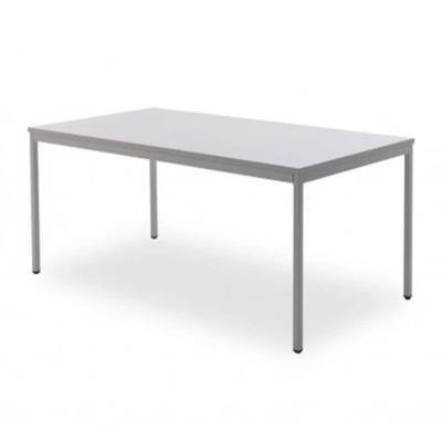 4 metalen grijze tafels 