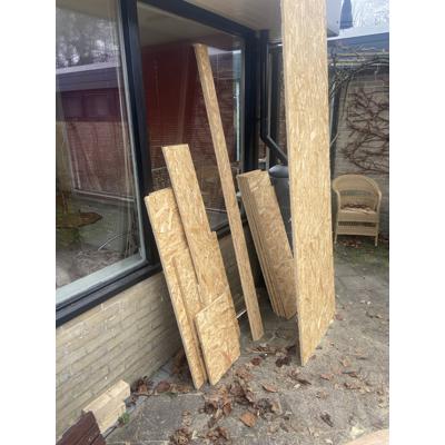 restant OSB platen Sint Maartenszee