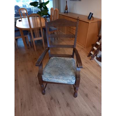 Houten stoel vintage