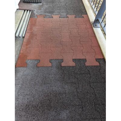 Kunststof matten ca 4 cm dik