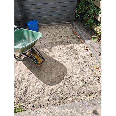 Gratis ophoogzand 