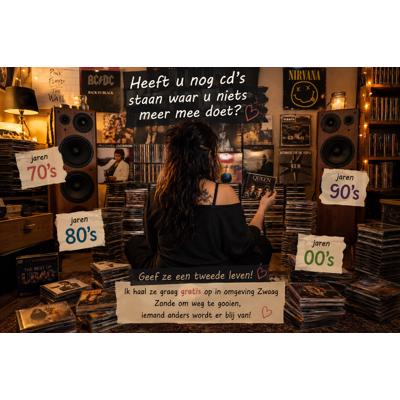 IK zoek cd's ( ik doe niet aan online muziek luisteren :)