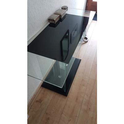Sidetable van glas