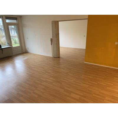 Laminaatvloer beuken 60 m2 plus een nieuw pak en plinten