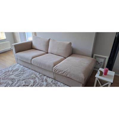 3zits stoffen bank kleur beige