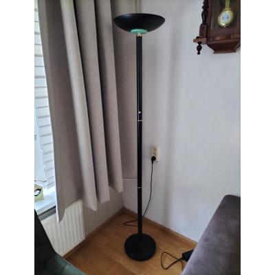 Vloerlamp zwart/groen