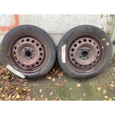 2x zomerbanden met velg 165/60 R14 75H vredestein