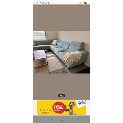 Hoekbank nog in goede staat 