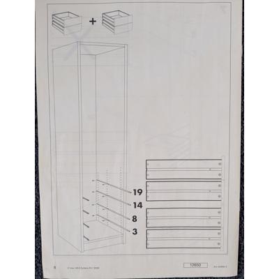 gratis Komplement Ikea lade