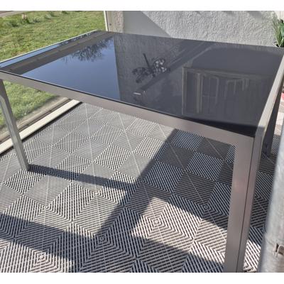 Tuintafel met veiligheidsglas