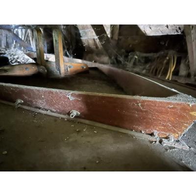 Houten zeilboot 