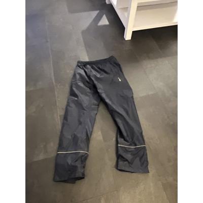 blauwe regenbroek maat L