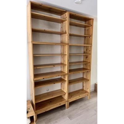 massief grenen boekenkast