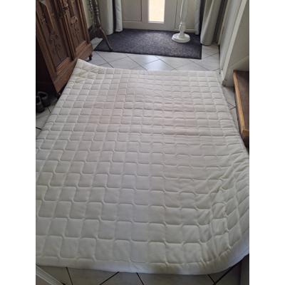 2x matras toppers 1.60 breed en 1.70 breed