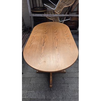 Ovale tafel hout