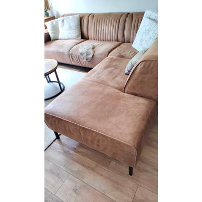 Bank licht bruin nubuck 