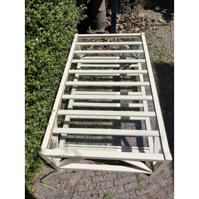 Salontafel met glasplaat
