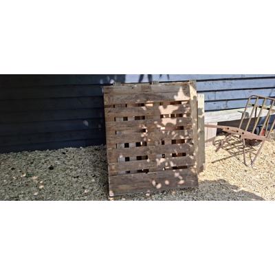5 houten pallets vurenhout