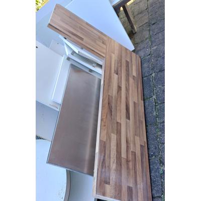 Houtlook hoekblad in goede staat