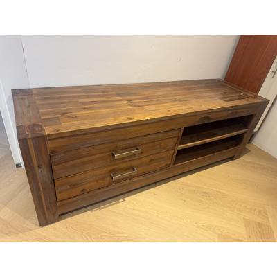 Tv meubel licht hardhout 