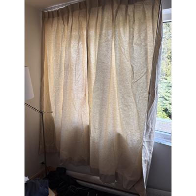 Mooie gordijnen, weinig gebruikt 