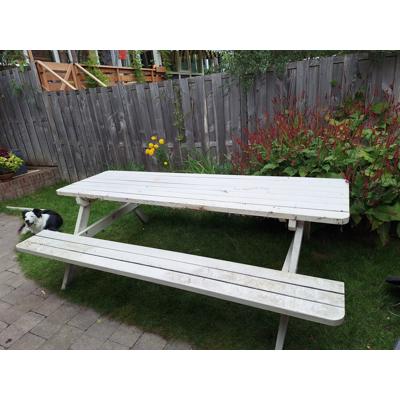 Grote picknicktafel