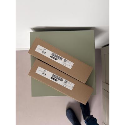 2x EKET Kast, Zachtgroen, 35x25x35 cm