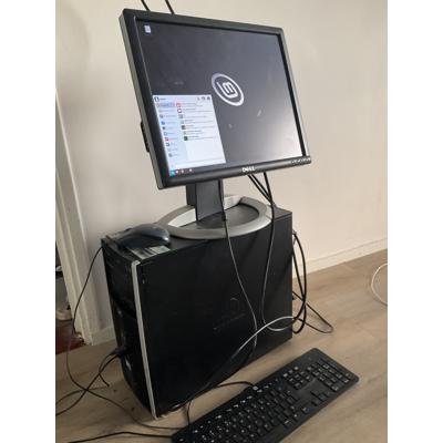 Oude desktop pc mint Linux Mint