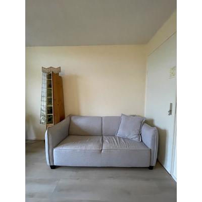 Kleine driezitsbank - lichtgrijs