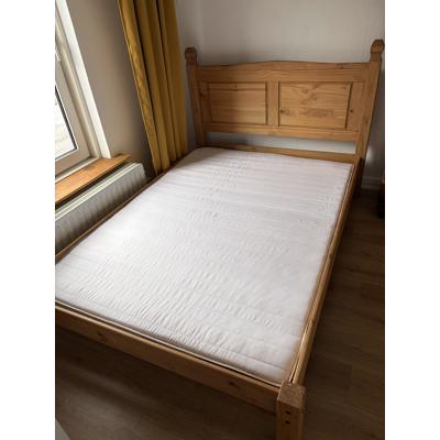 Massief houten bedframe voor 200x140 matras