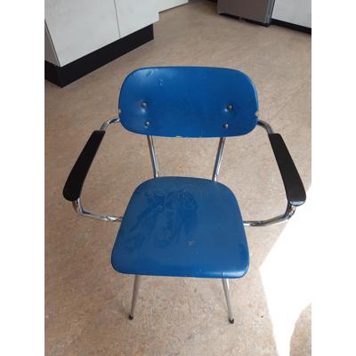 6 retro keukenstoeltjes  