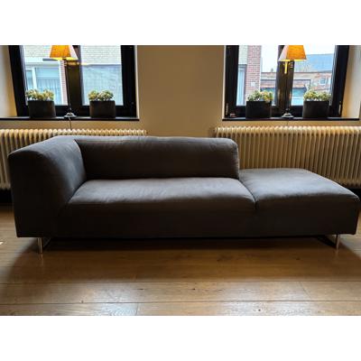 Mooie gebruikte bank antraciet