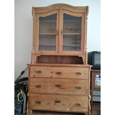 Mooie tweedelige servieskast 