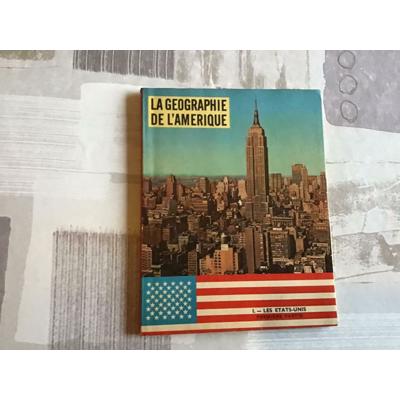 2 BOEKEN ;LA GEOGRAPHIE de L&#x27;AMERIQUE &amp; L&#x27;