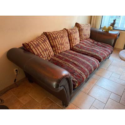 Grote lederen (hang) bank