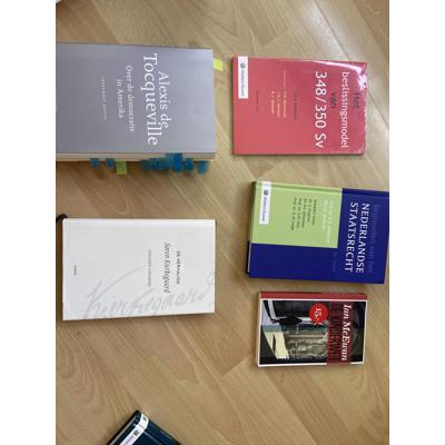 Verschillende boeken Rechten
