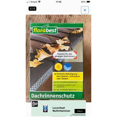 Dakgootbeachermer