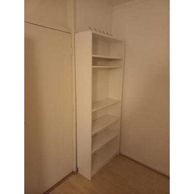 Witte open opbergkast (Ikea)