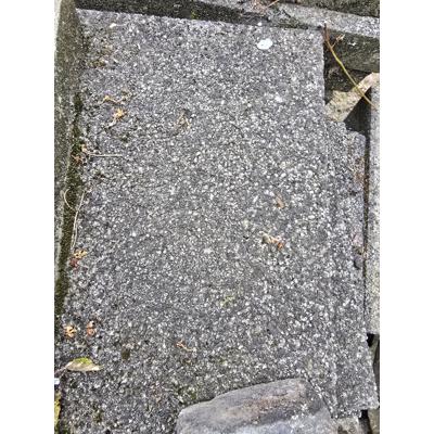 Gratis af te halen: 25m2 betonnen terrastegels wildverband