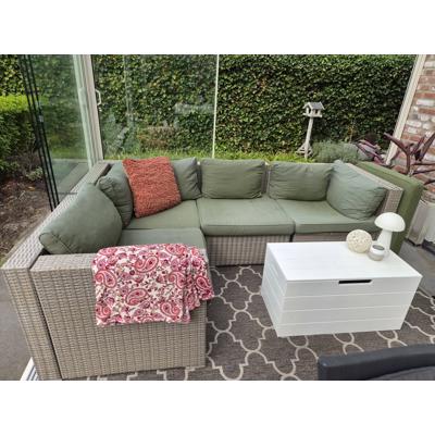 Loungset hoekbank