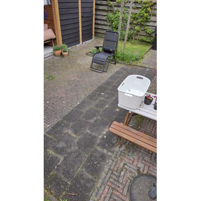 ± 20m² klinkers en tegels