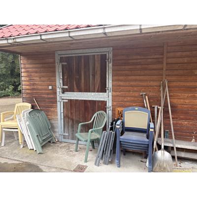 Diversen plastic stoelen 