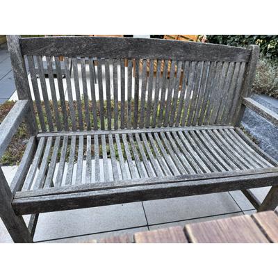 Houten tuinbank