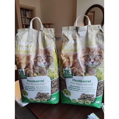 Kattenbakvulling Houtkorrel 