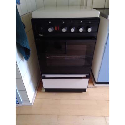 Gasfornuis vierpits met oven